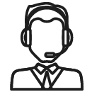 Icono de tickets de soporte atendidos